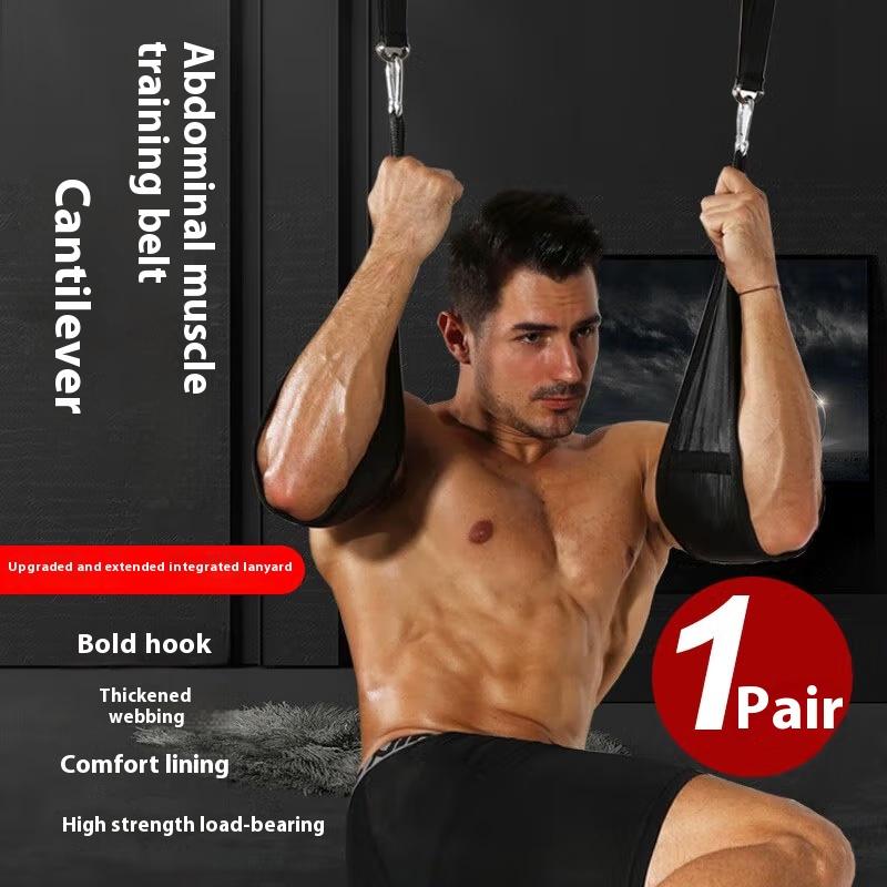 Sports Equipment Meaning - 新しい 1 ペア高耐久耐裂性 AB スリングストラップサスペンションフィットネスプルアップバー吊り下げレッグライザージムホームフィットネス機器
