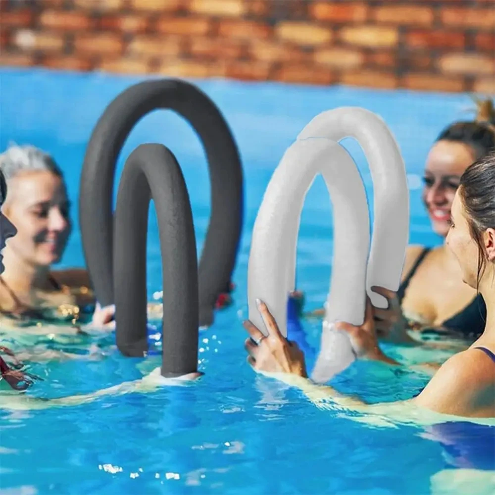 Foam Pool Noodle - 1個入りフレキシブルフォームスイムヌードル、単色、強力浮力フローテーションスティック、プール、ビーチ、川、水遊び用