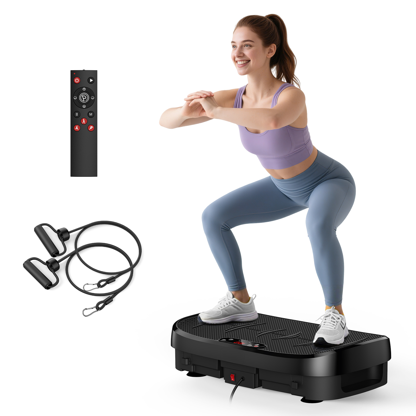 Sports Equipment Meaning - 振動プレート脂肪燃焼フィットネスプラットフォーム全身120レベルホームジム機器減量筋肉リラックスエクササイズボード