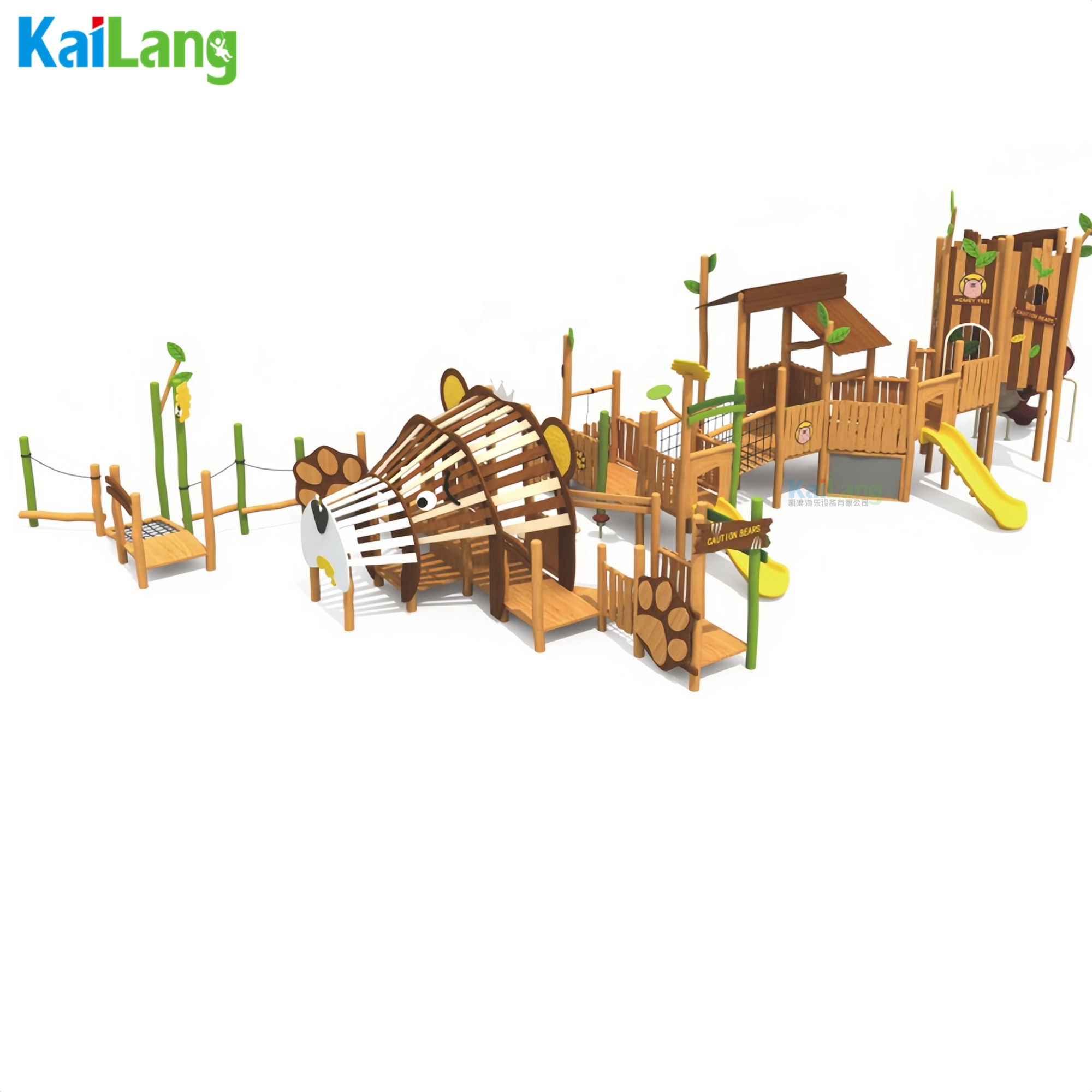 Sports Equipment For Sale - 高品質木製遊園地屋外スポーツ遊具、子供用木製レジャー遊具の工場直販