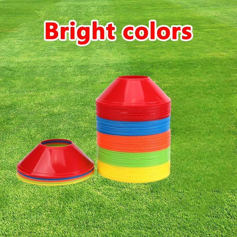 10 個サッカートレーニングサインディスク障害物サインコーン - Football Training Cone のレビューと価格