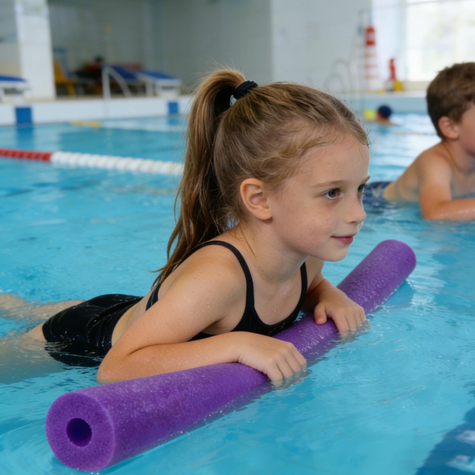 フォームスイムヌードル、中空大型エクササイズ補助具、プールヌ - Foam Pool Noodle のレビューと価格