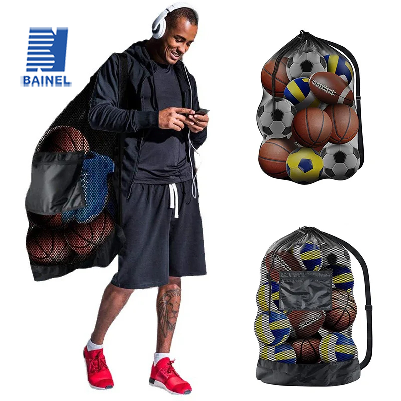バスケットボール、サッカー、バレーボールを収納するための大き - Sports Equipment Store のレビューと価格