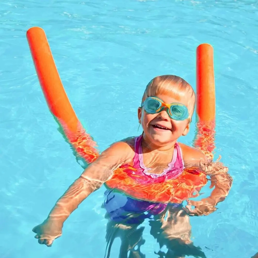 1個入りフレキシブルフォームスイムヌードル、単色、強力浮力フ - Foam Pool Noodle のレビューと価格