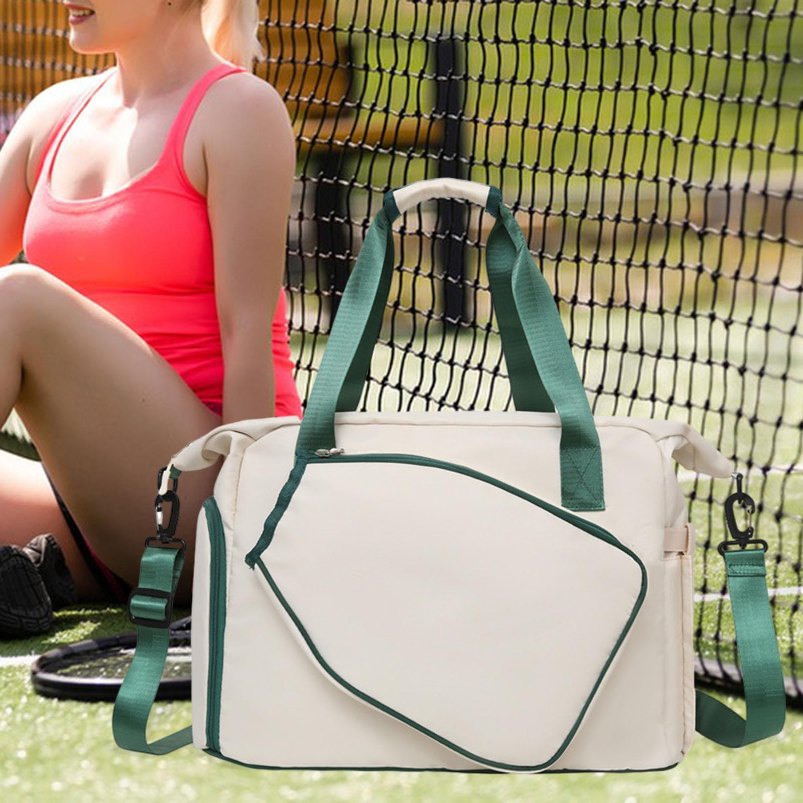 大容量テニスラケットバッグ 防水ショルダースポーツトートバッ - Sports Equipment Badminton のレビューと価格