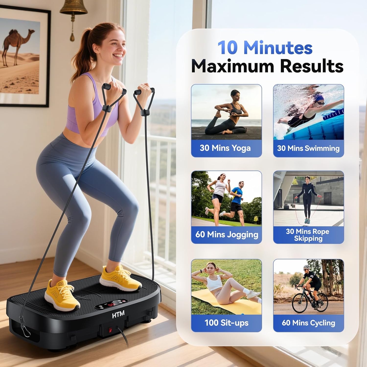 振動プレート脂肪燃焼フィットネスプラットフォーム全身120レ - Sports Equipment Meaning のレビューと価格