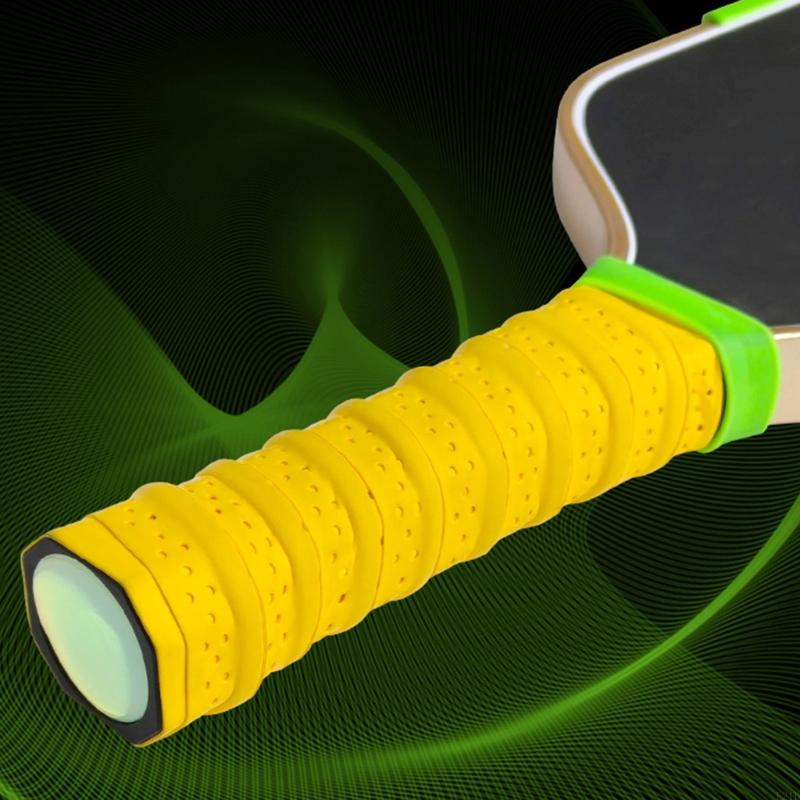 高弾性衝撃吸収テニスラケットグリップラップ耐久性スポーツ - Sports Equipment Badminton のレビューと価格