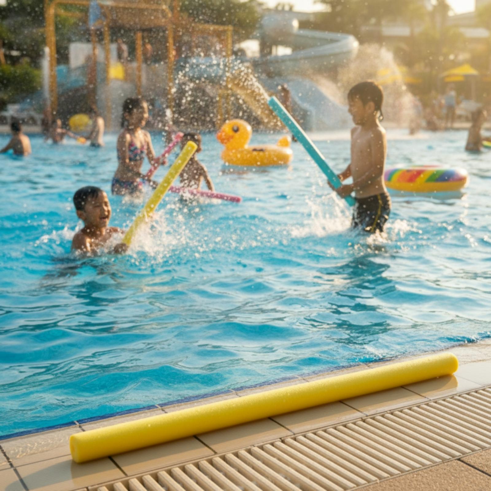 プールトレーニングフロートバー円筒形フォームヌードル浮力のあ - Foam Pool Noodle のレビューと価格