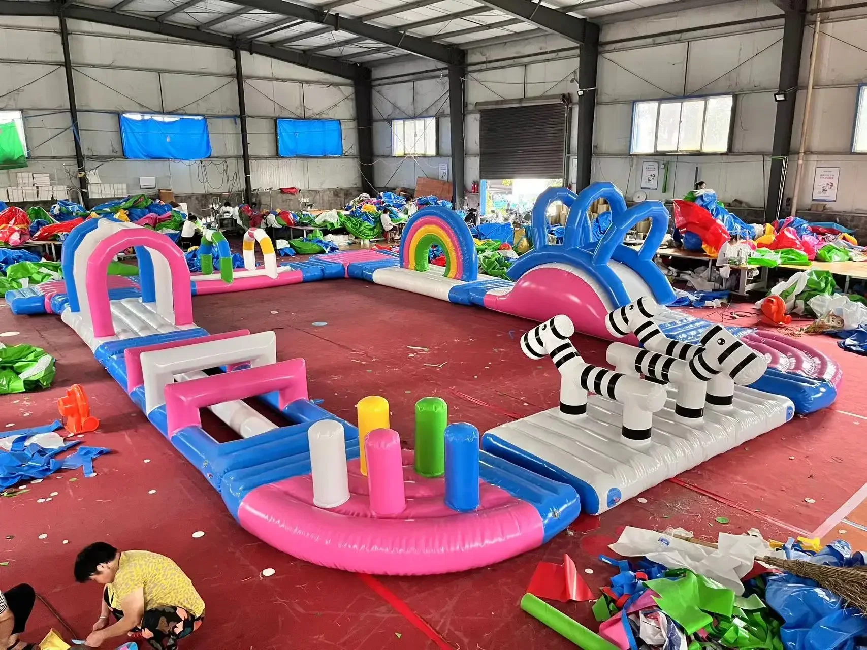 子供と大人のための屋内外兼用インフレータブルウォーターパーク - Sports Equipment For Sale のレビューと価格
