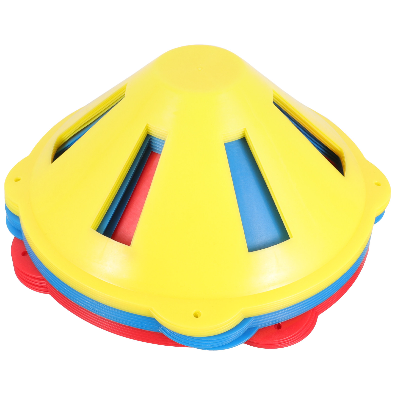 15個入り耐風性サッカートレーニングコーン、デザイン付きポー - Football Training Cone のレビューと価格