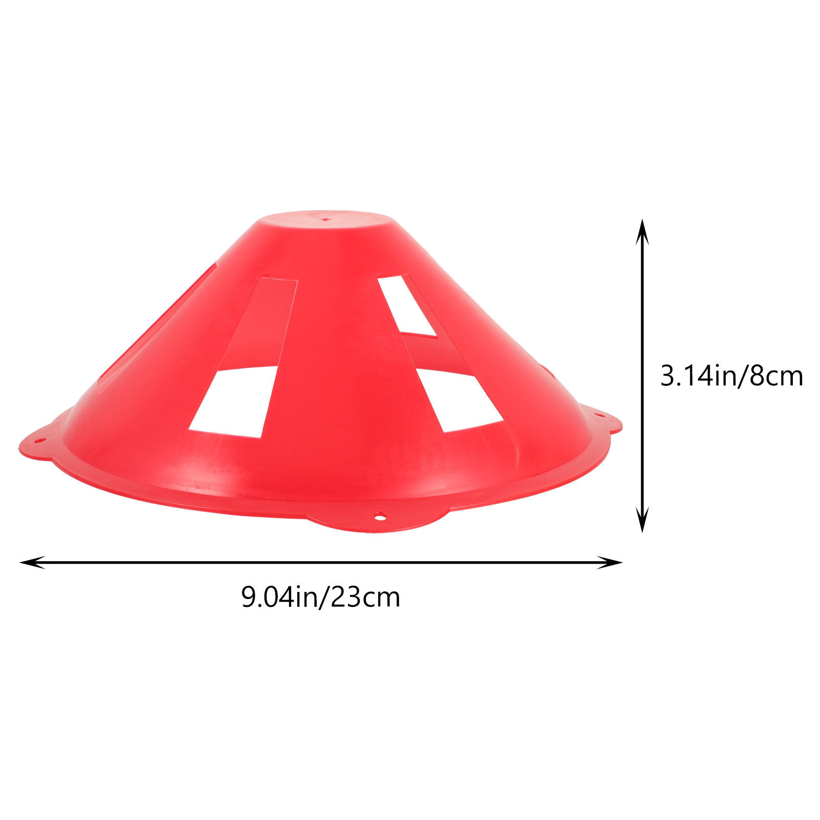 15個入り耐風性サッカートレーニングコーン、デザイン付きポー - Football Training Cone のレビューと価格