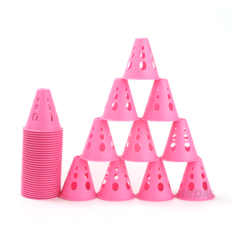 10/20個入り 中空防風ローラースケートパイルスケートマー - Football Training Cone のレビューと価格