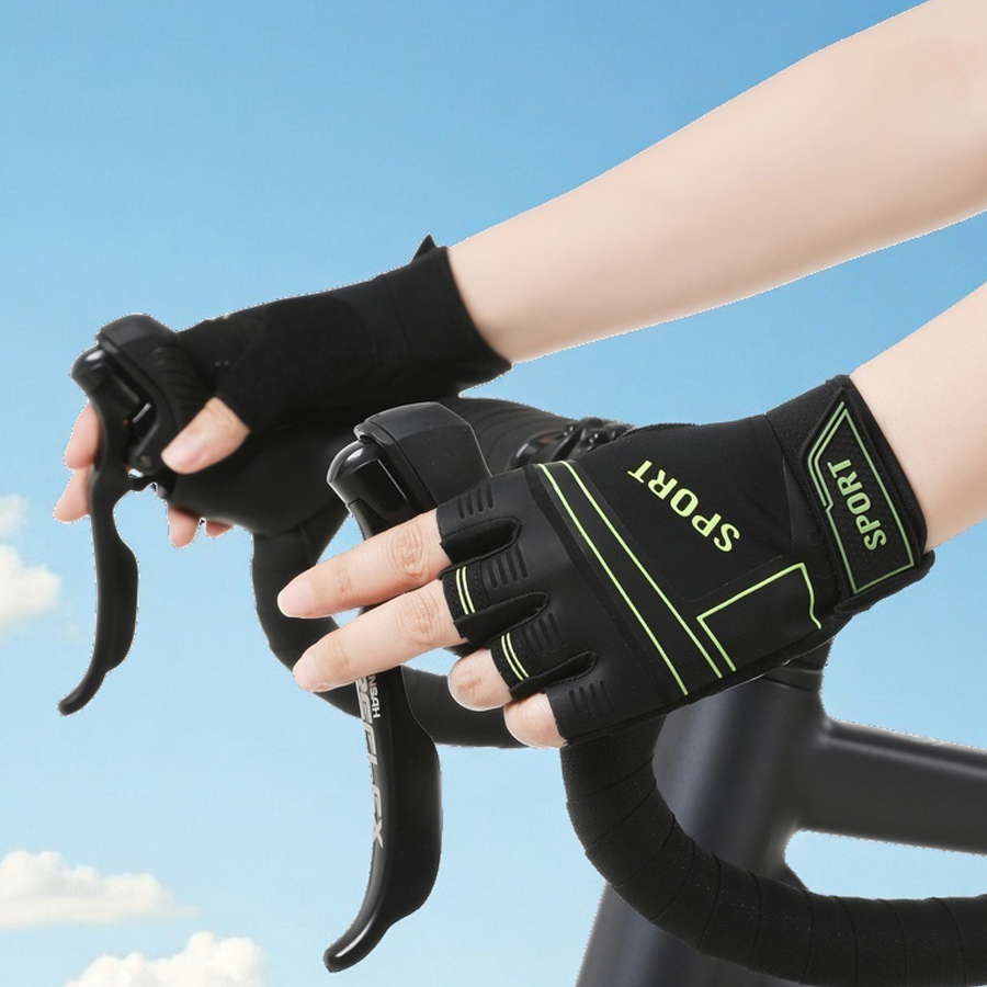 通気性のある滑り止めスポーツグローブスピニングバイクフィット - Name Sports Equipment のレビューと価格