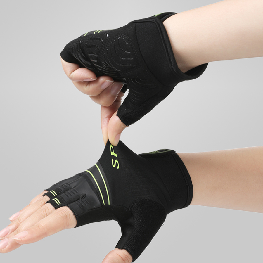 通気性のある滑り止めスポーツグローブスピニングバイクフィット - Name Sports Equipment のレビューと価格