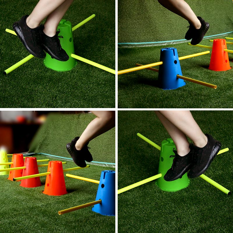 スポーツトレーニング用品 サッカー バスケットボール 障害物 - Football Training Cone のレビューと価格