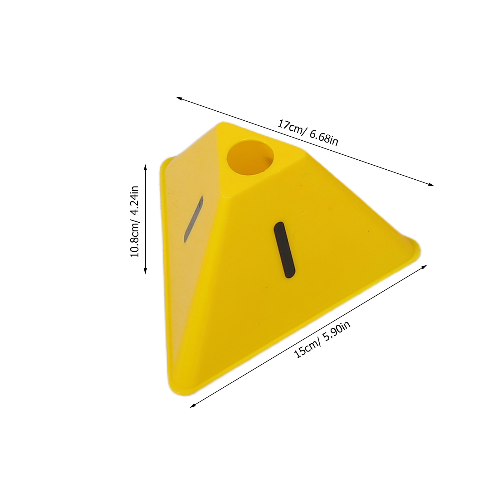 10個入りサッカートレーニングコーン、番号付きフットボールフ - Football Training Cone のレビューと価格